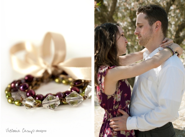 Engagement Photo Shoot Jewelry - Victoria Camp Designs